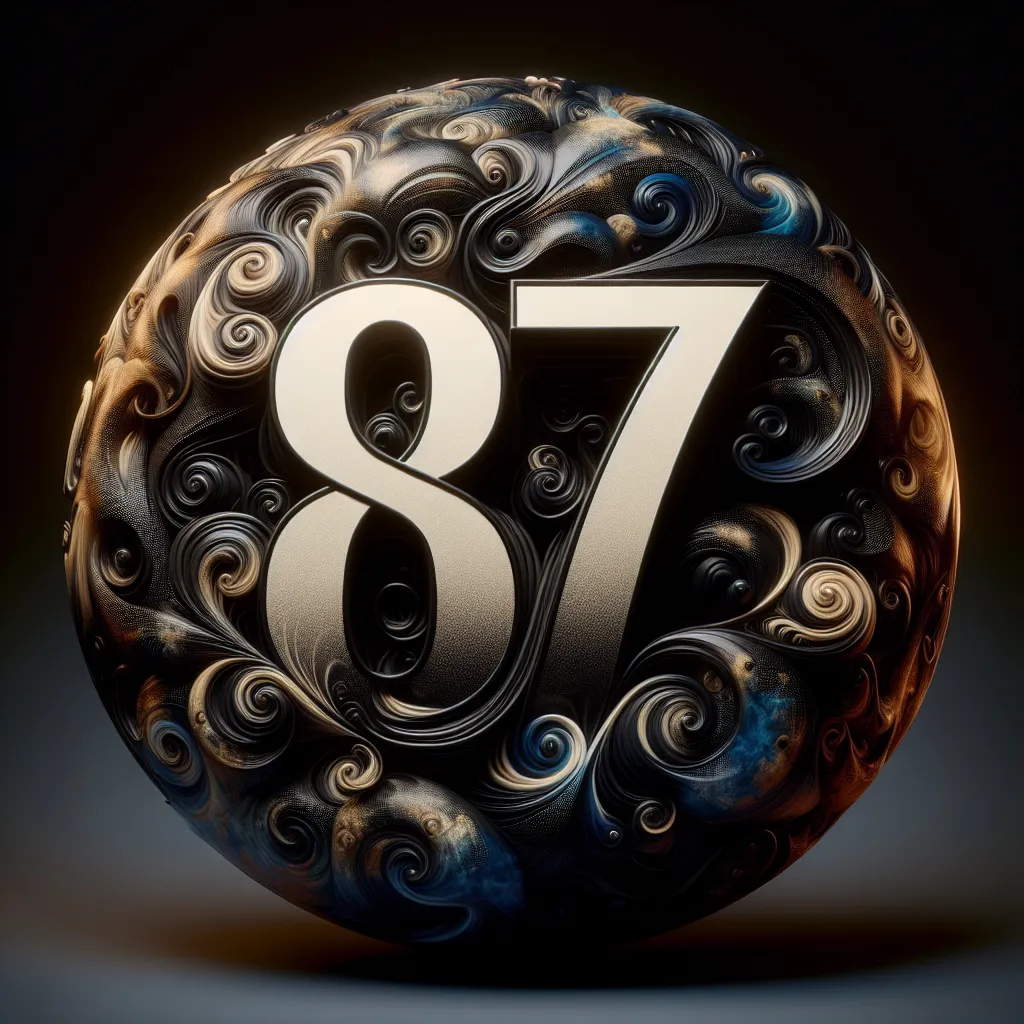 Imagen de fondo abstracta con la numeración 187 en letras llamativas, representando enigma y misterio en la búsqueda del amor de llama gemela.