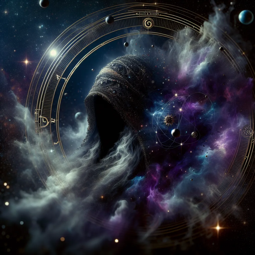 Imagen de una representación artística de Lilith Negra en el contexto de la astrología