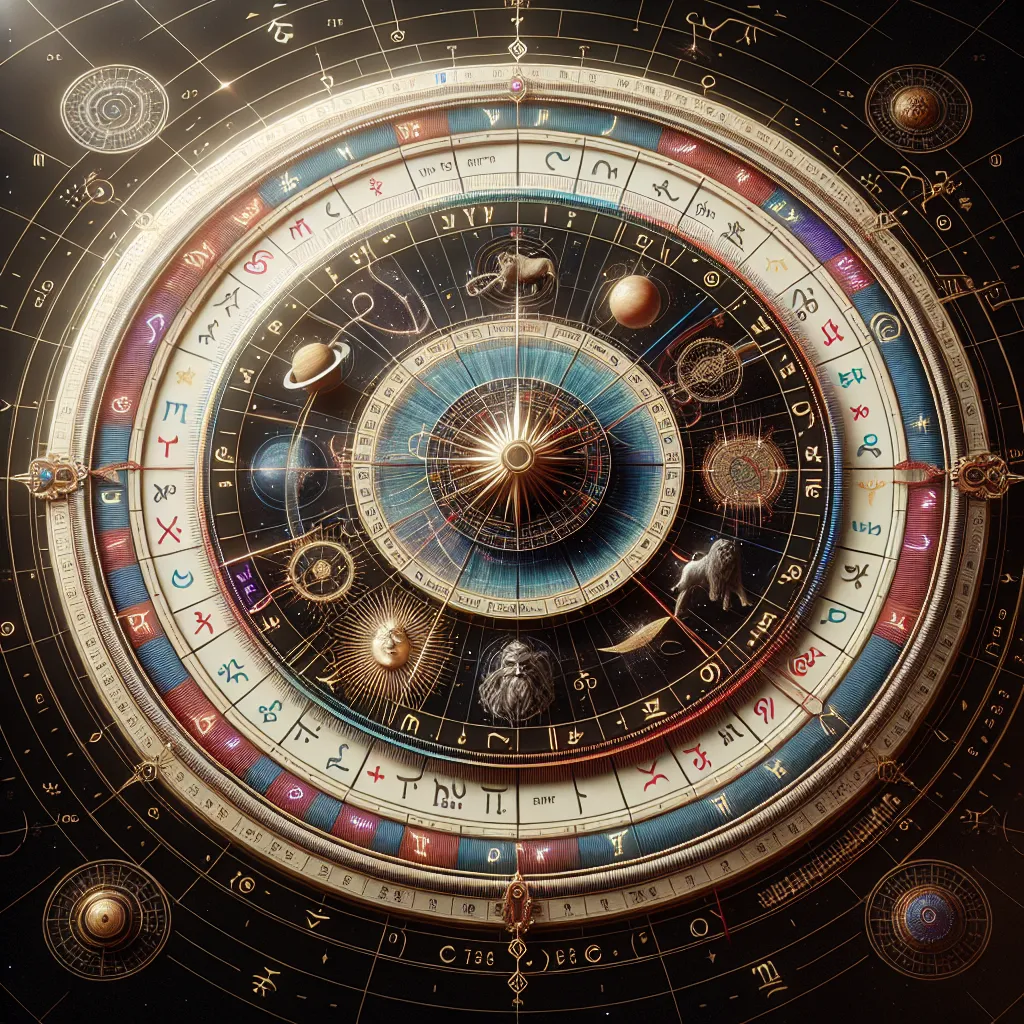 Imagen de un mapa astral con las casas astrológicas resaltadas para facilitar su identificación y comprensión.