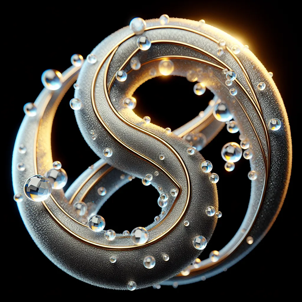 Imagen de dos números, el 7 y el 9, entrelazados y brillantes, simbolizando la compatibilidad en la numerología.