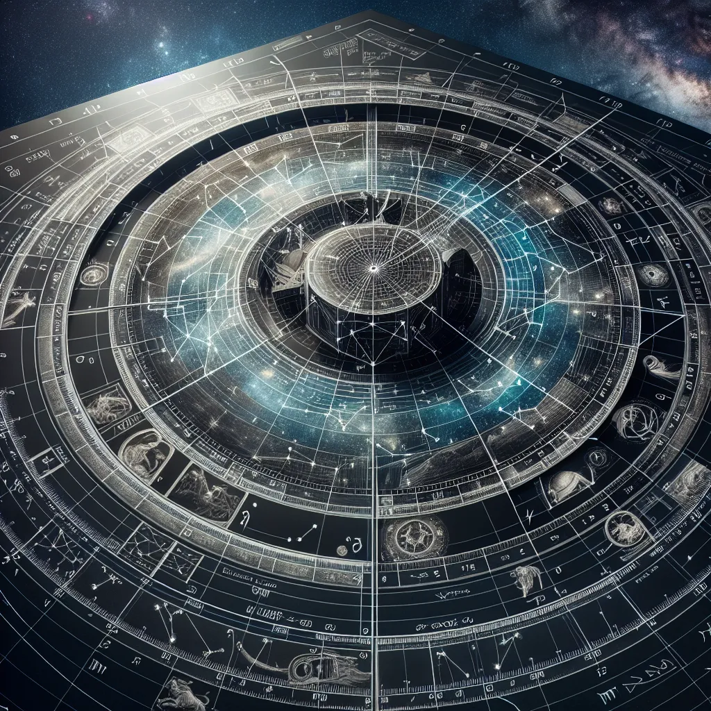Comparación visual entre sistemas de casas astrológicas en un estudio detallado.
