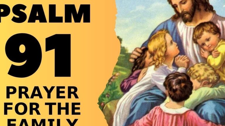 Protege a tus hijos con el poderoso Salmo 91: Descubre cómo hacerlo