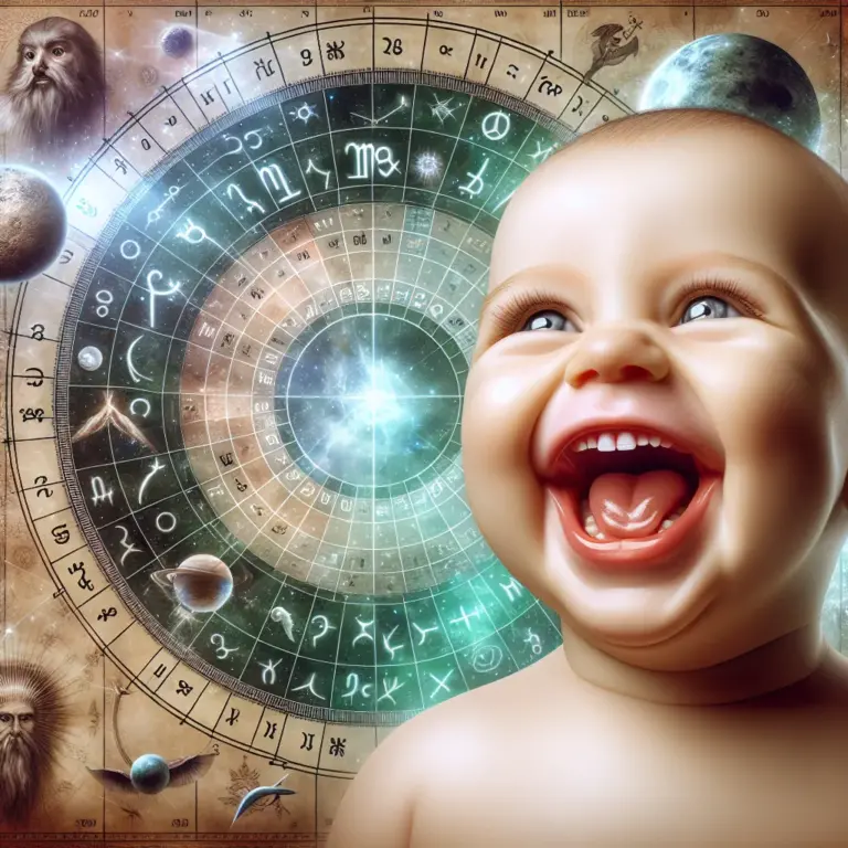 Relación entre el orden de dentición en bebés y astrología