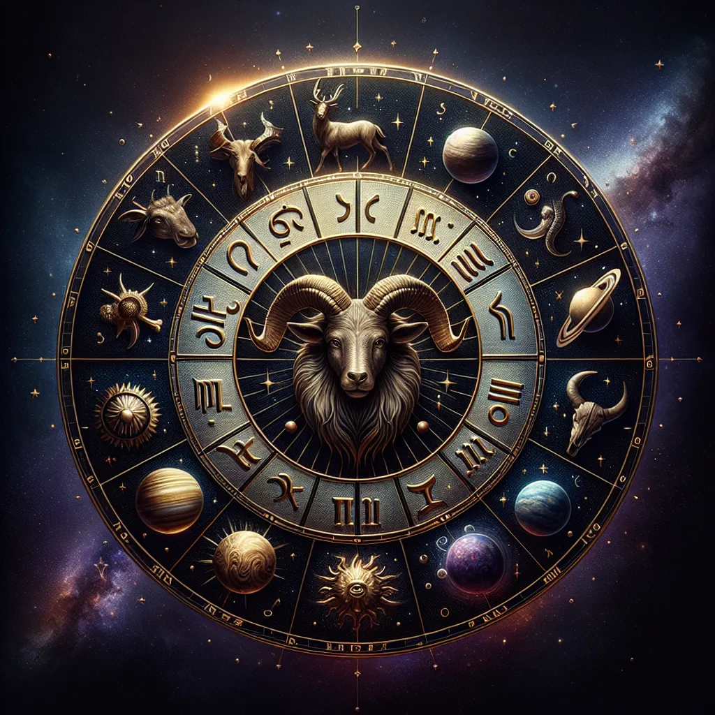 Representación gráfica de los tres pilares esenciales de la astrología: signos del zodíaco, planetas y casas astrológicas.