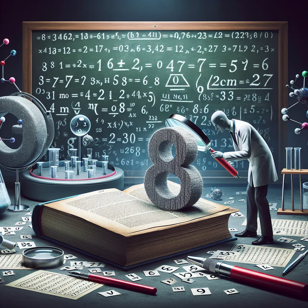 Imagen representativa para ilustrar una crítica a la numerología desde una perspectiva científica.